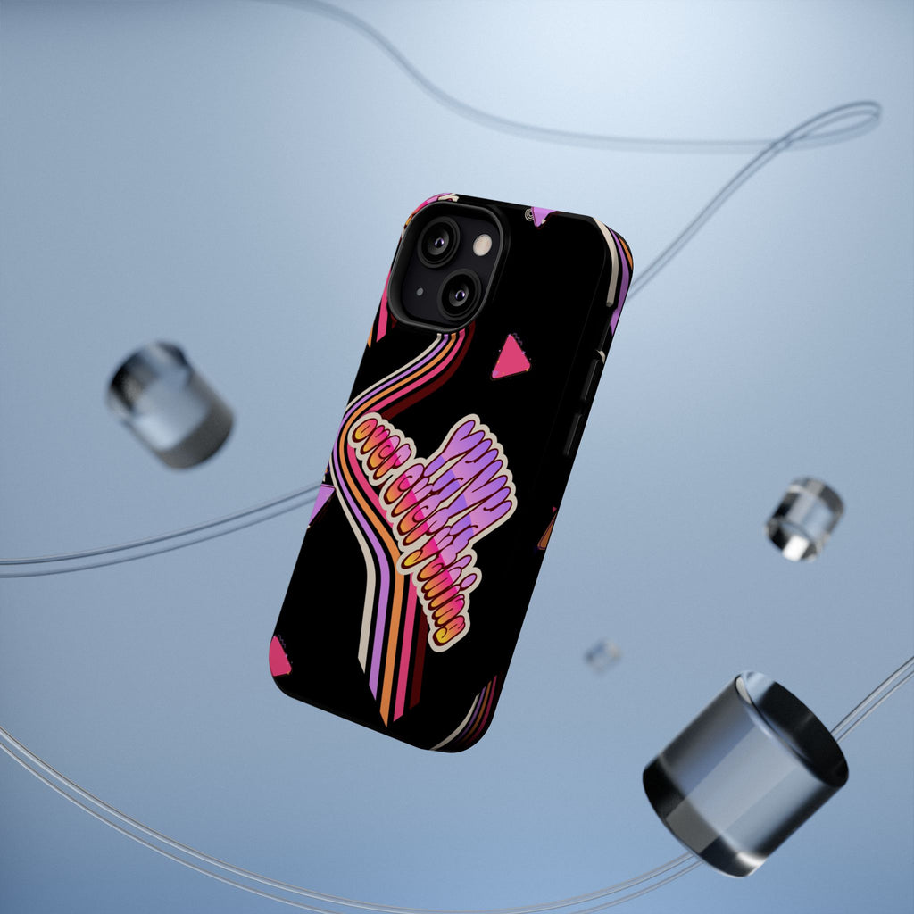 Retro 'YHVH over everything' Magnetic Phone Case — Impact-Resistant Protective Cover
