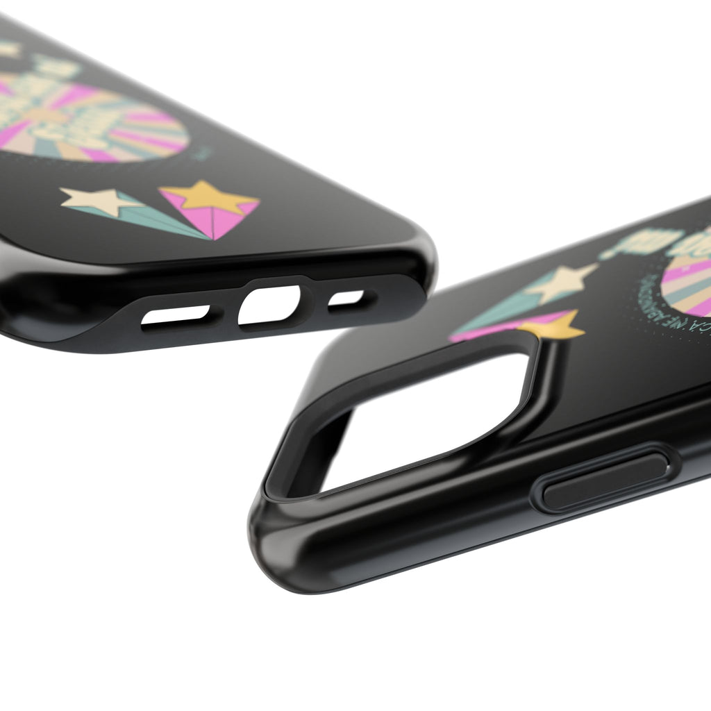 Mujeres Cover de Telefono Magnético e Impacto Resistente— "En Victoria con mi Jesús" Retro Star Design
