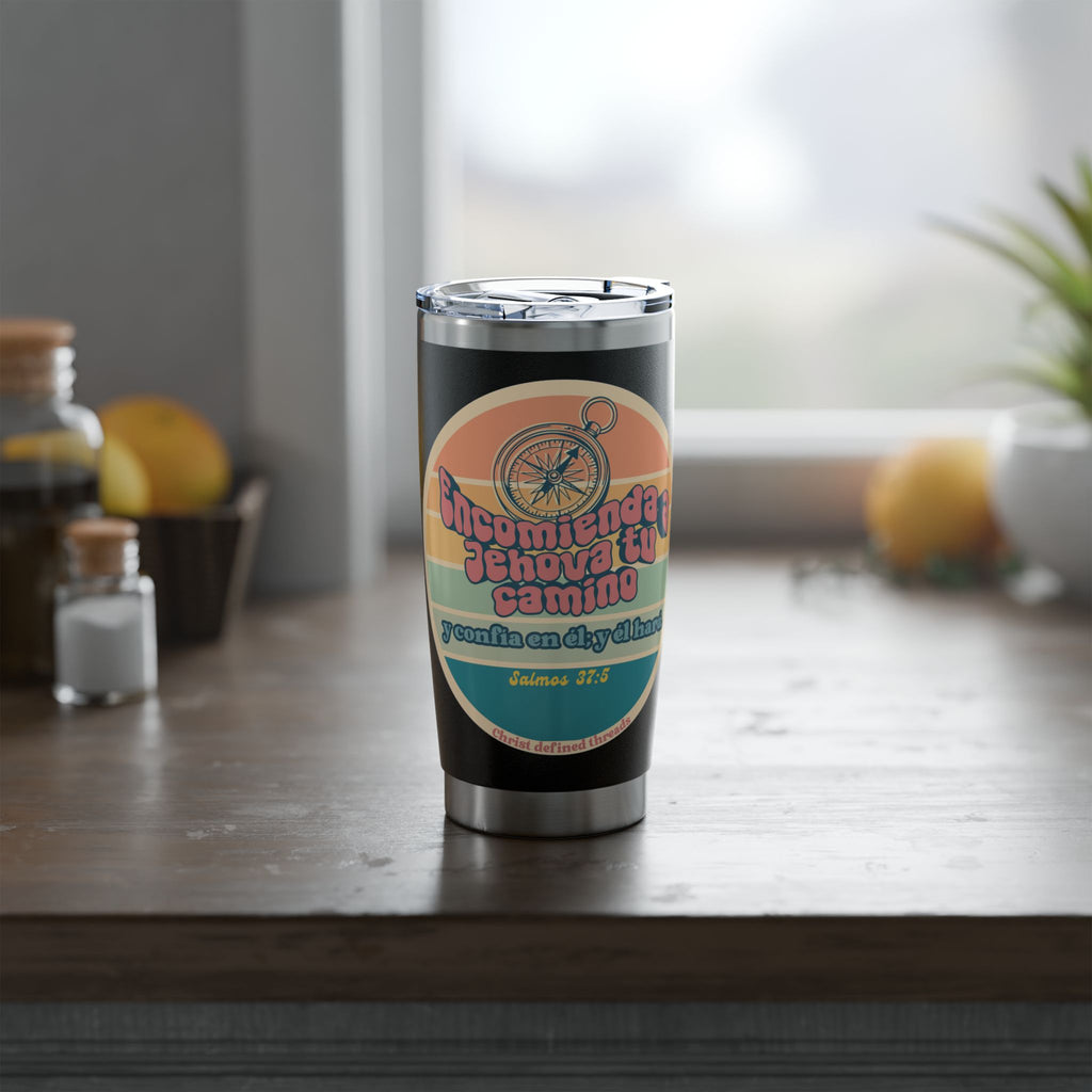 Tumbler - "Encomienda a Jehová tu camino" Diseño Feminina