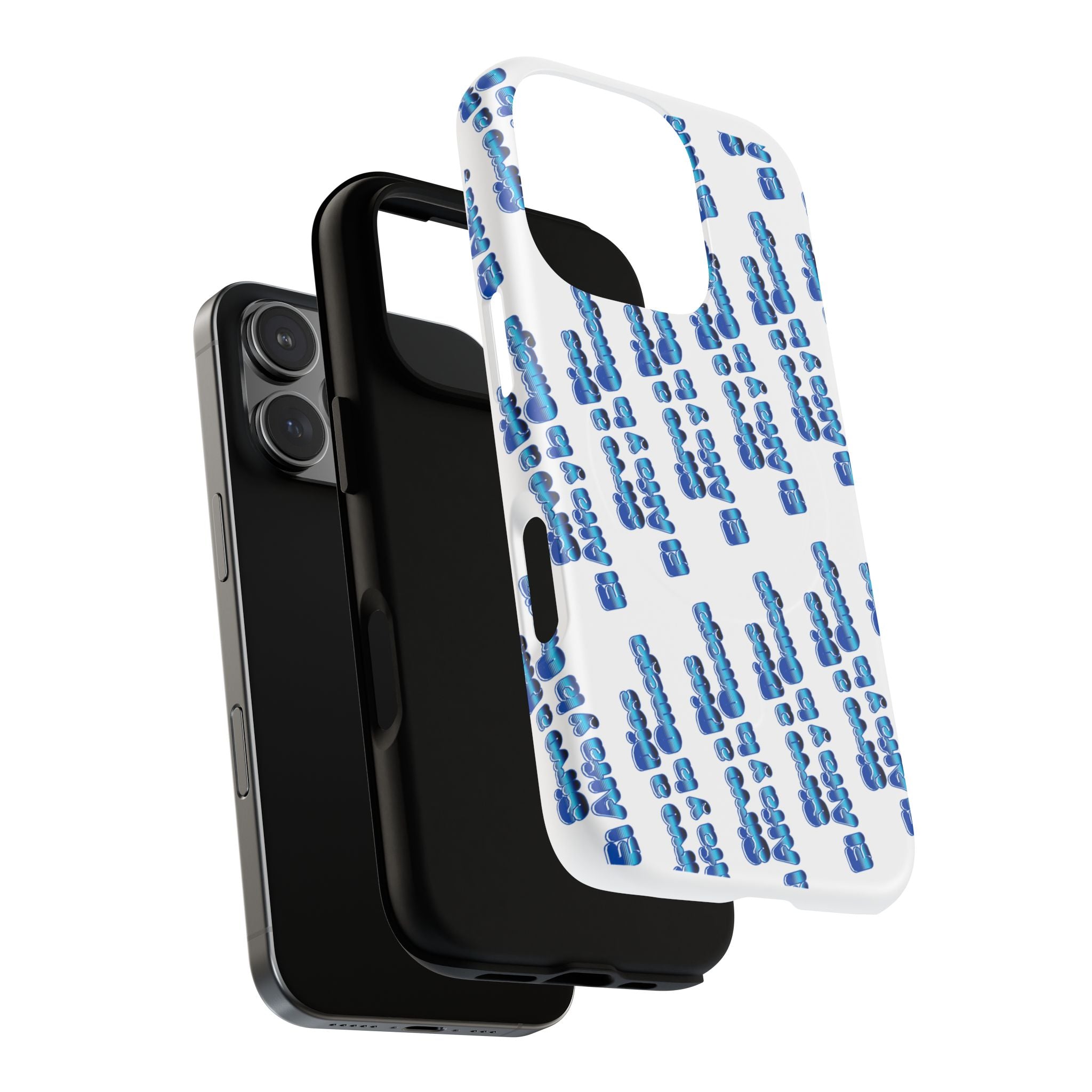 Magnetico Protección de Telefono — 'Yo sirvo a Dios el Alfa y Omega