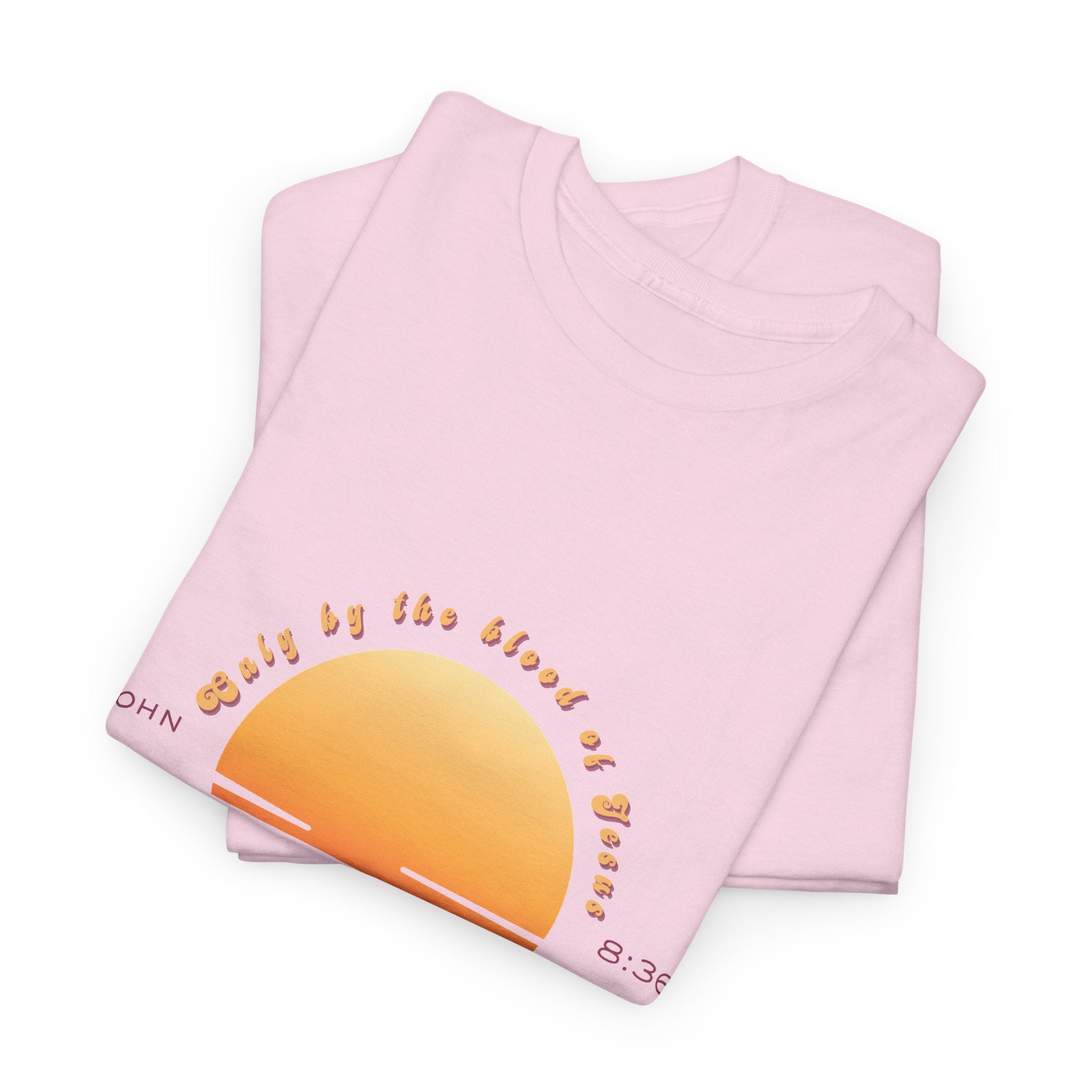 Women's 'Set free indeed' John 8:36- Heavy Cotton Tee