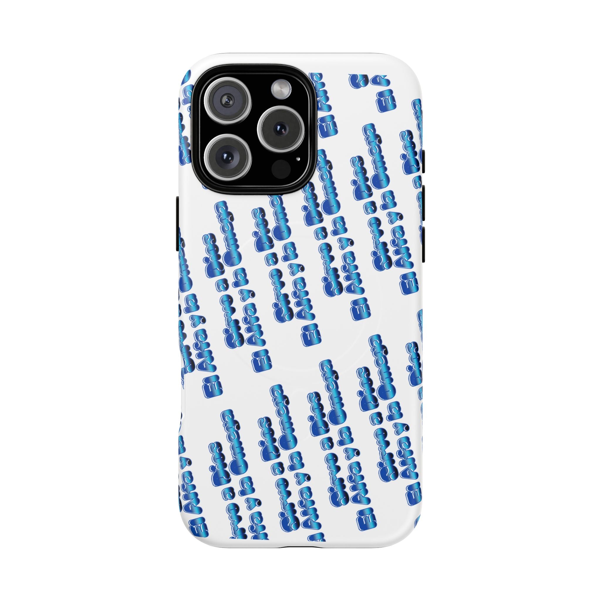 Magnetico Protección de Telefono — 'Yo sirvo a Dios el Alfa y Omega