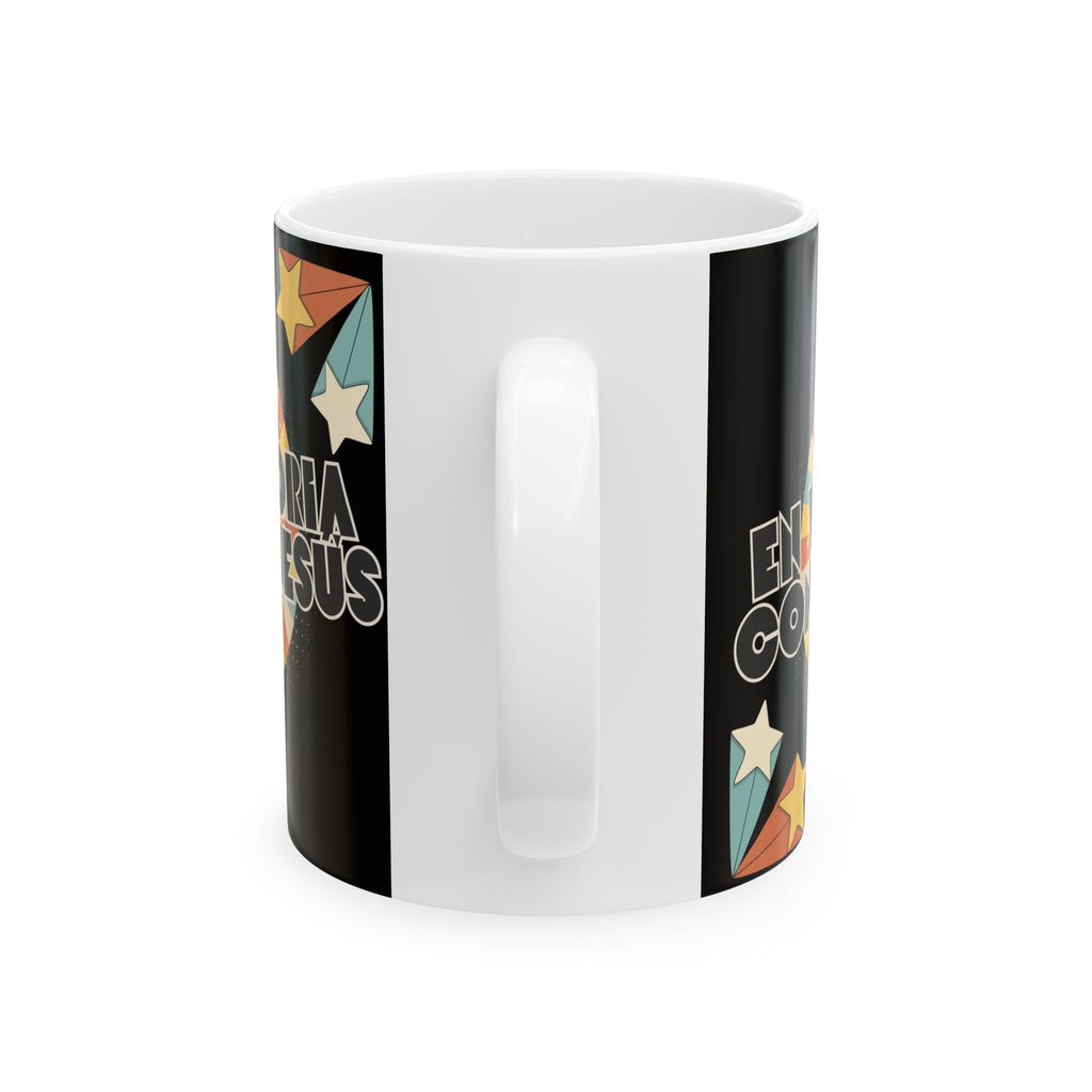 Taza para Café- 'En victoria con mi Jesús' Taza para hombres