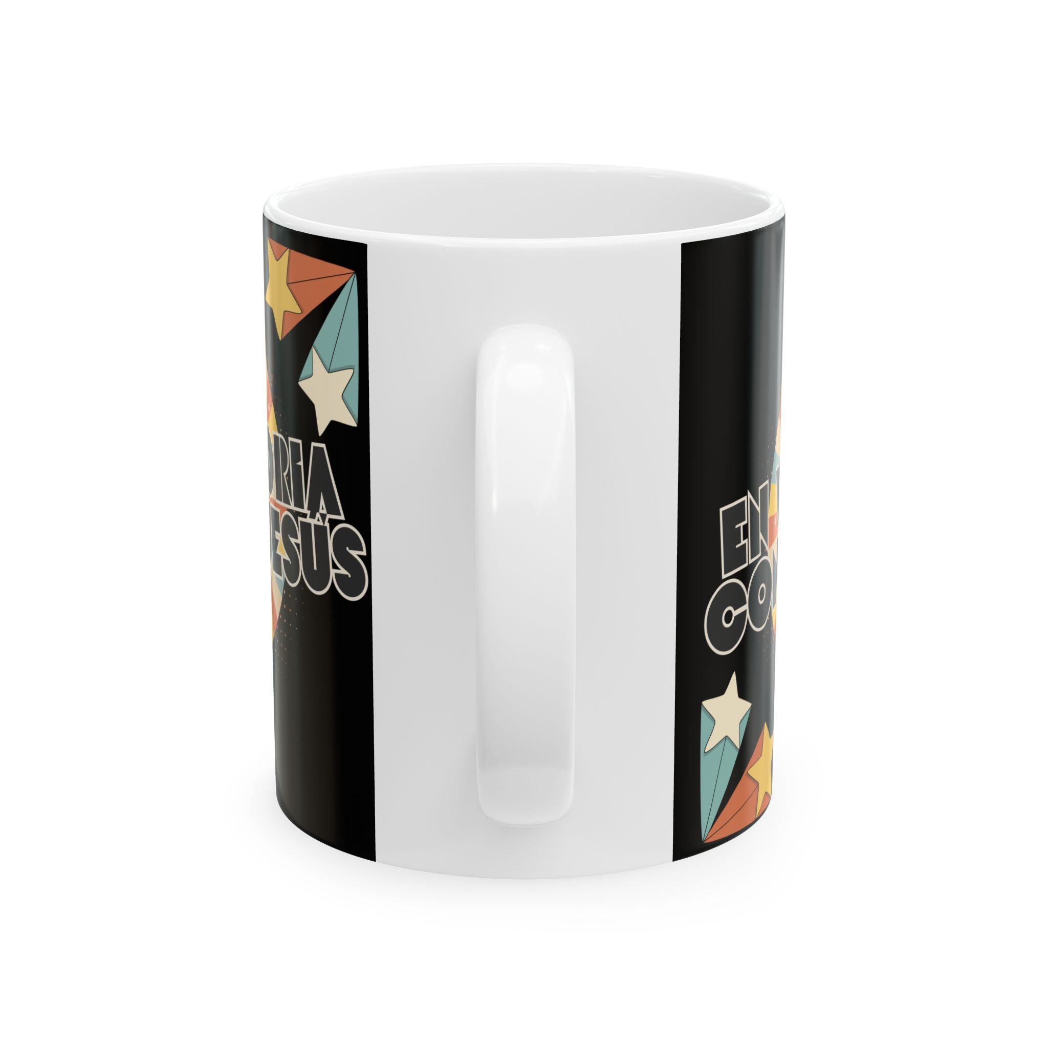 Taza para Café- 'En victoria con mi Jesús' Taza para hombres