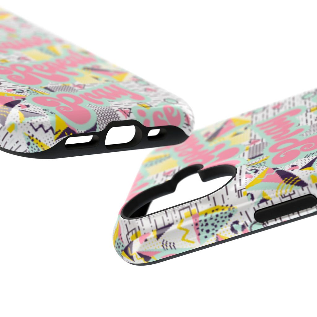Retro Pray Praise Repeat Women's  Phone Case- Impact-Resistant Cases