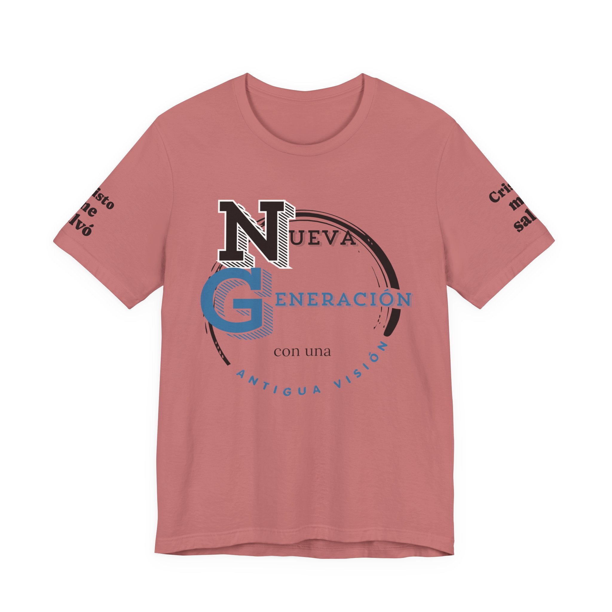 Romanos 1:16 Camisa de Hombres  — "Nueva Generación" Faith T‑Shirt