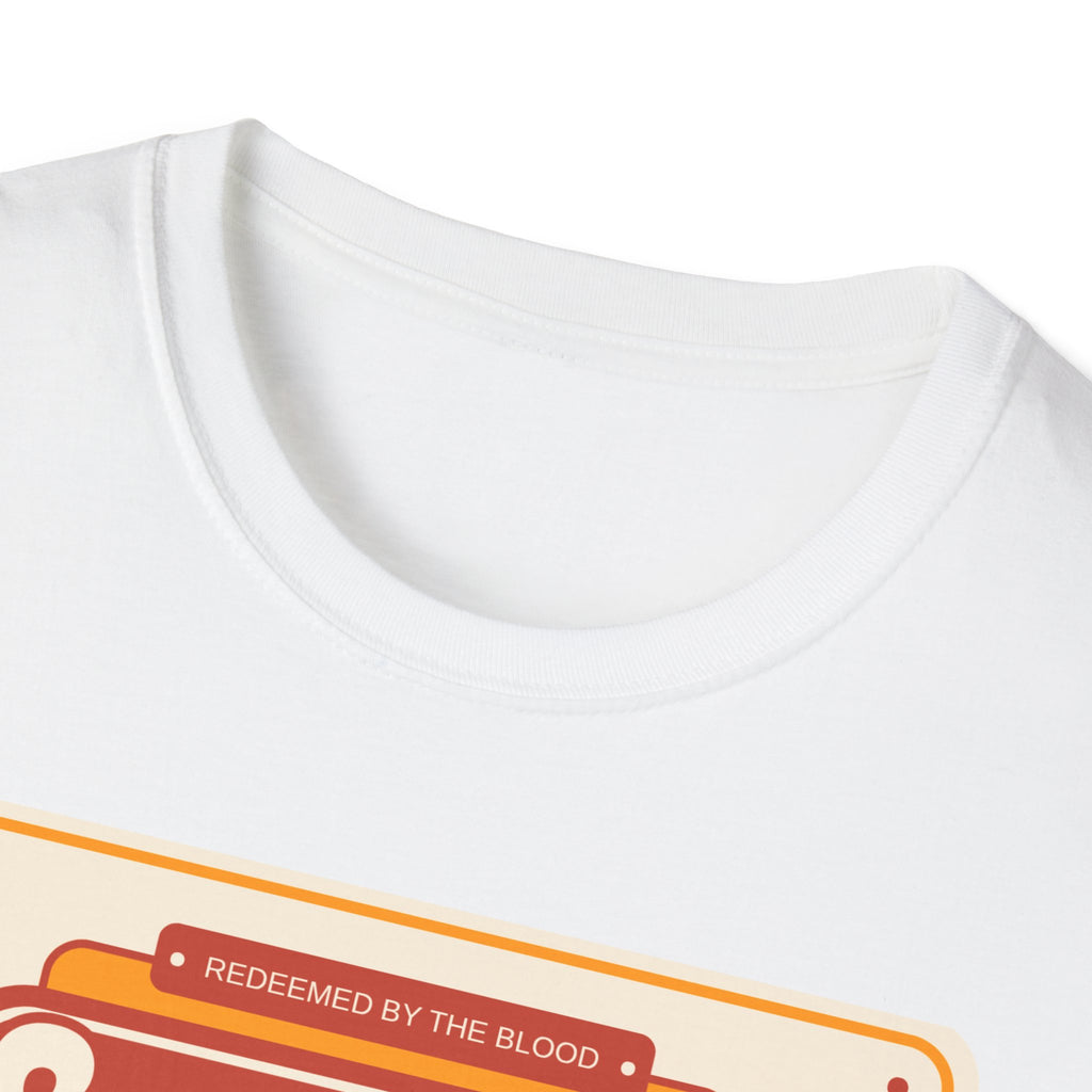 Men's 'Set free Indeed' T‑Shirt — Retro Vintage Car Christian Faith Graphic Tee