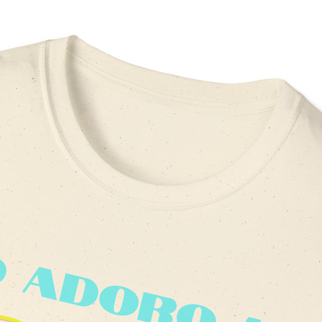 "Yo adoro al Dios verdadero" Camisa Retro —  "Y estos tres son uno" 1Juan 5:7
