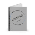 Libro para Hombres Romanos 1:16 Spiral Notebook — Christian Journal, Inspirational Faith Ruled Notebook