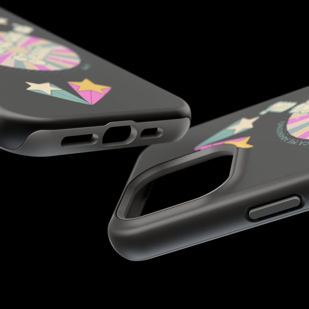 Mujeres Cover de Telefono Magnético e Impacto Resistente— "En Victoria con mi Jesús" Retro Star Design