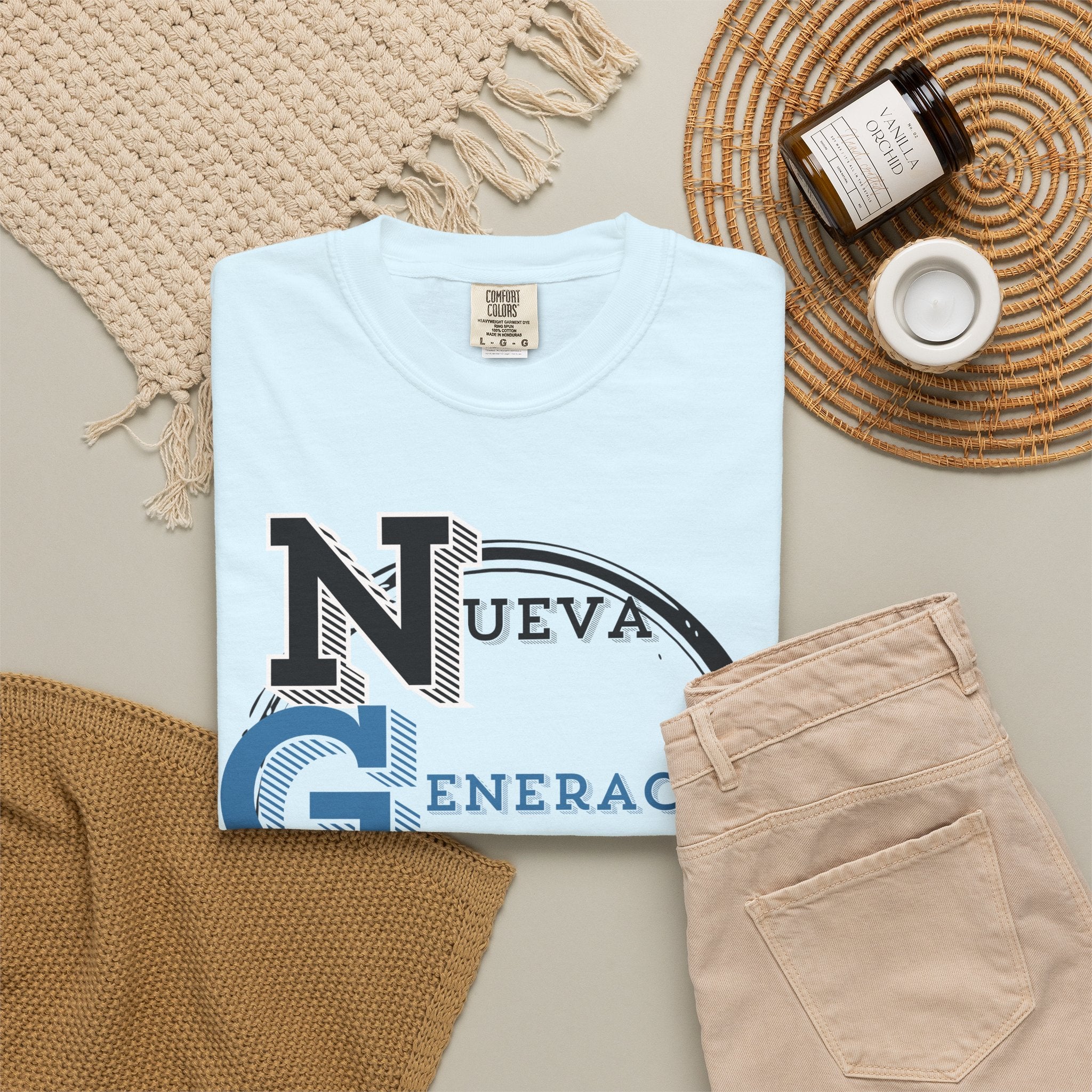 Romanos 1:16 Camisa de Hombres  — "Nueva Generación" Faith T‑Shirt