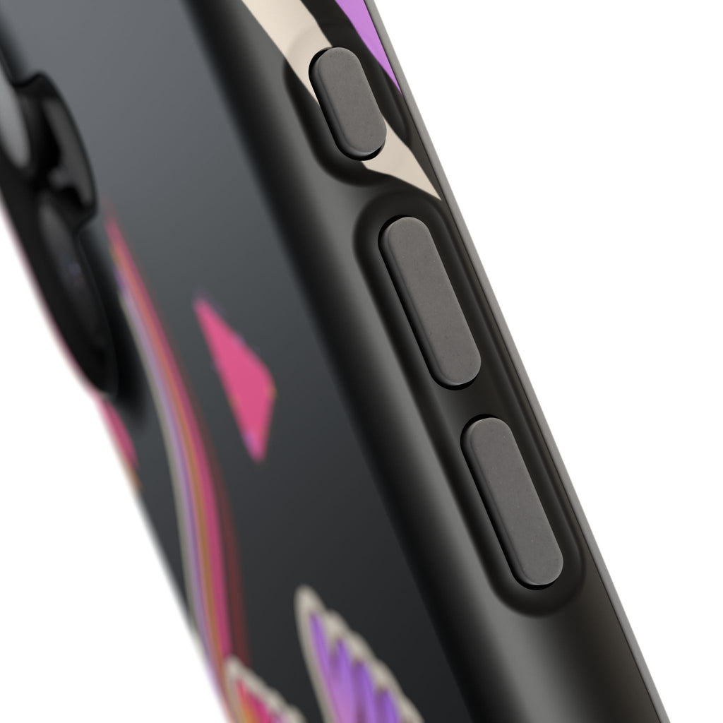 Retro 'YHVH over everything' Magnetic Phone Case — Impact-Resistant Protective Cover