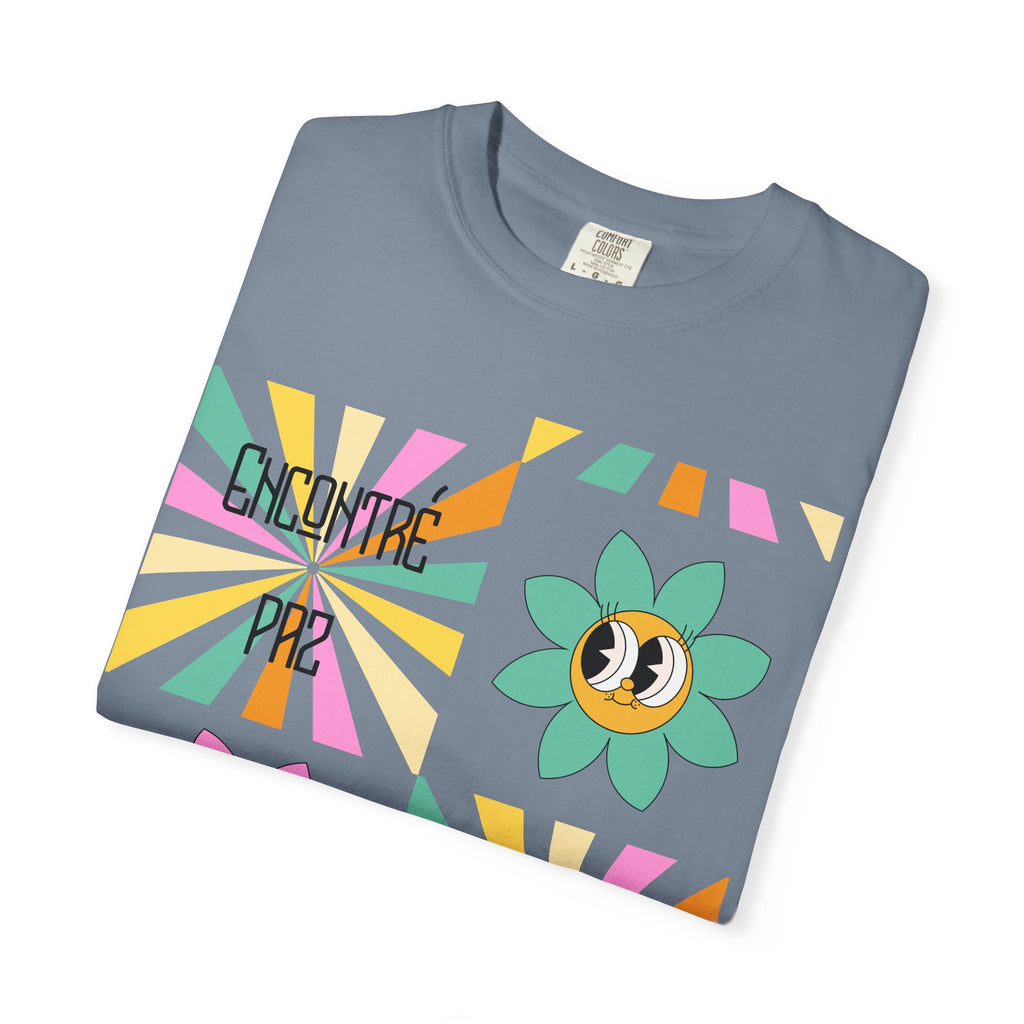 Woman's Spanish "Encontré paz en Jesús"- Camisa Retro Español