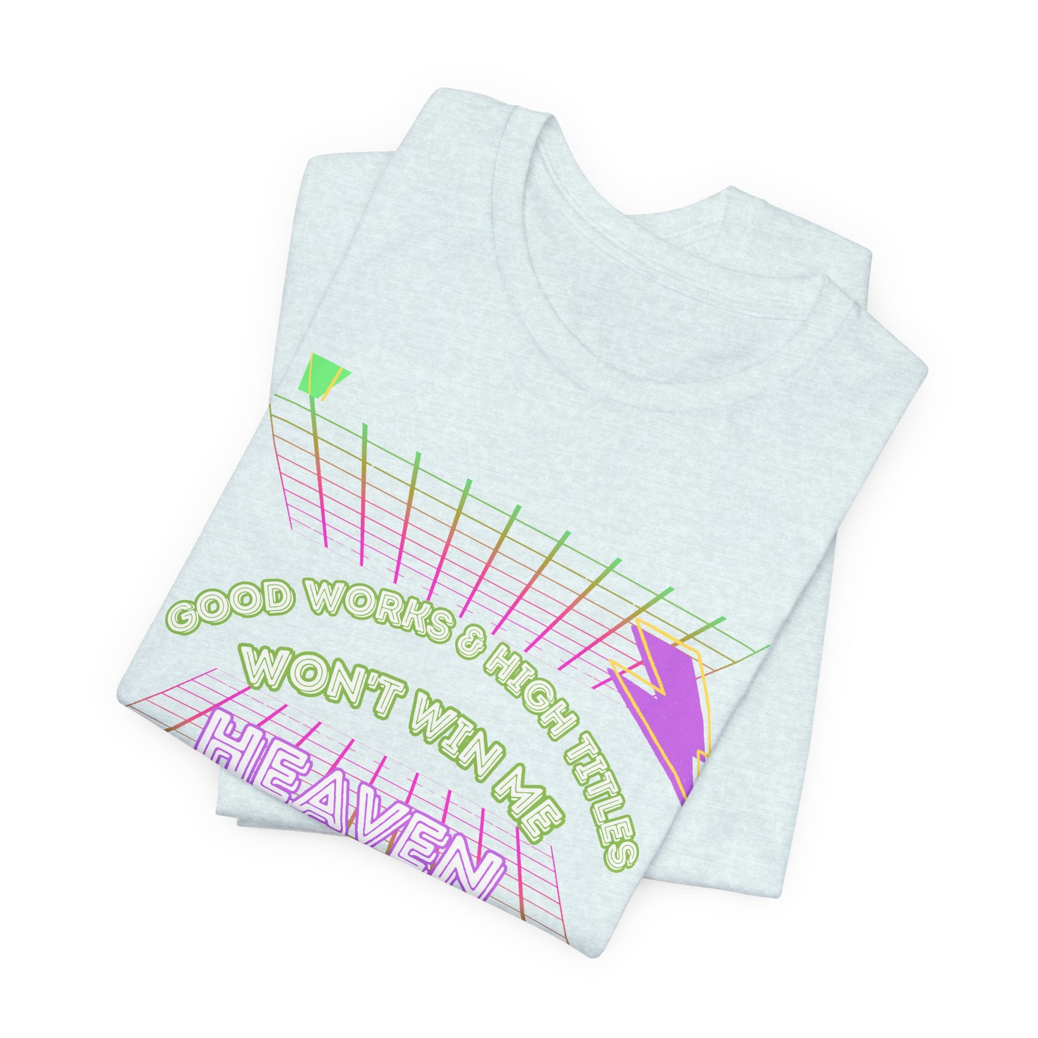 Woman's "Good works" Retro Tee— Ephesians 2:1-12 Retro Christian T-Shirt