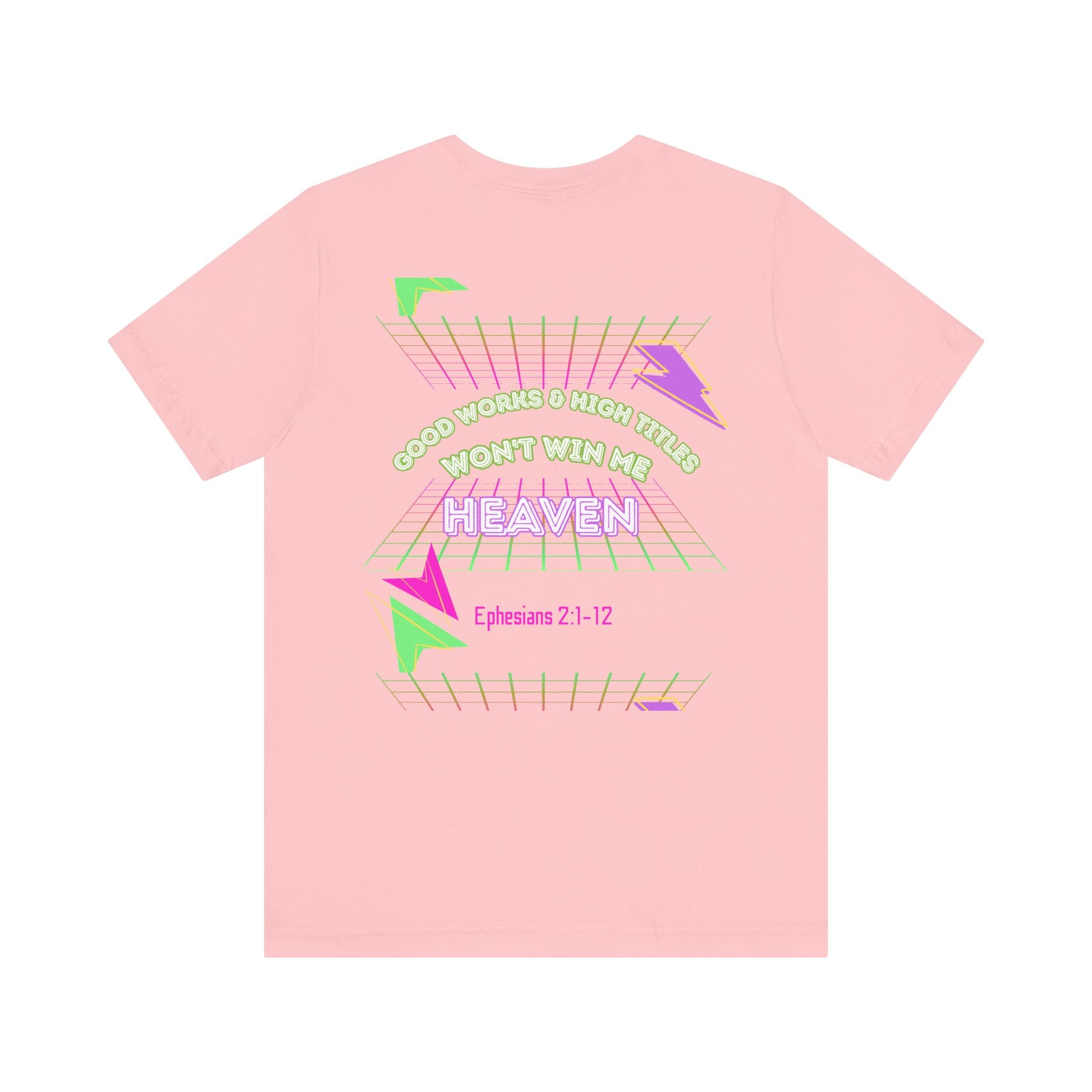Woman's "Good works" Retro Tee— Ephesians 2:1-12 Retro Christian T-Shirt