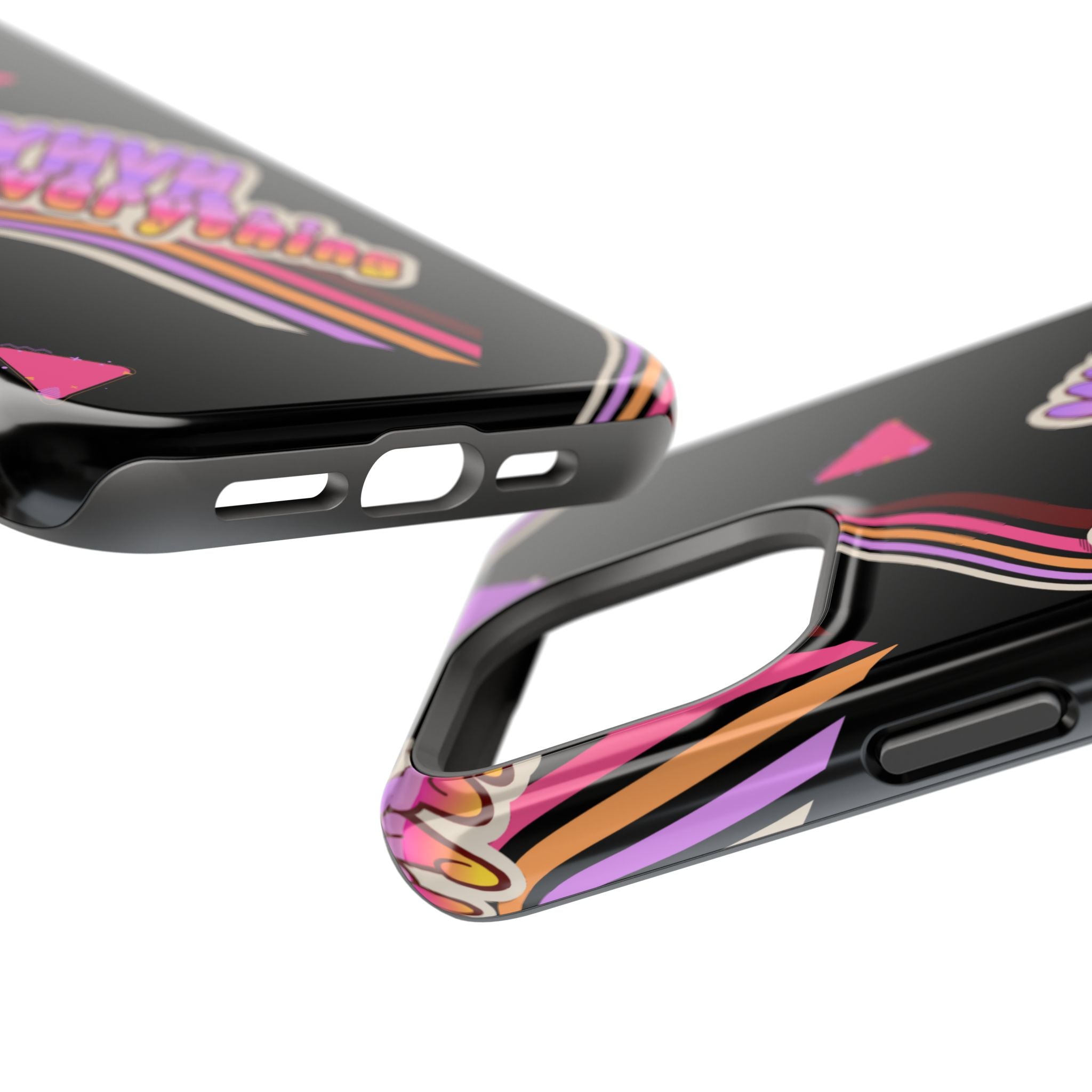 Retro 'YHVH over everything' Magnetic Phone Case — Impact-Resistant Protective Cover