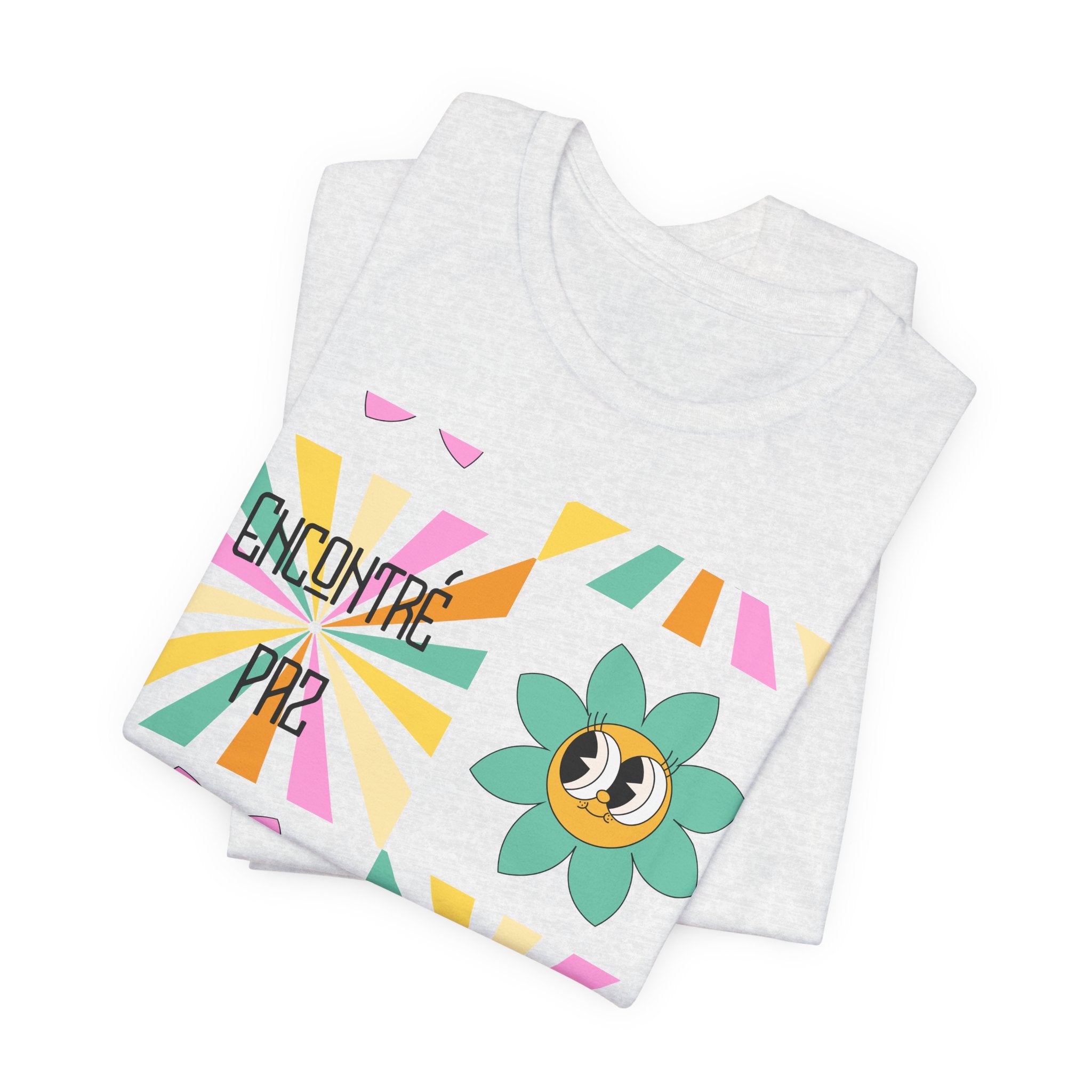 Woman's Spanish "Encontré paz en Jesús"- Camisa Retro Español