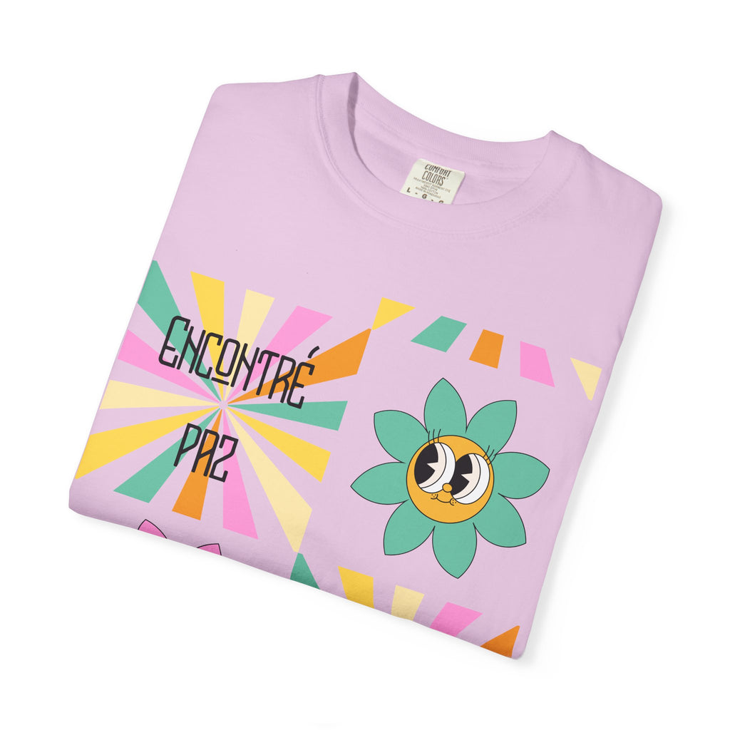Woman's Spanish "Encontré paz en Jesús"- Camisa Retro Español