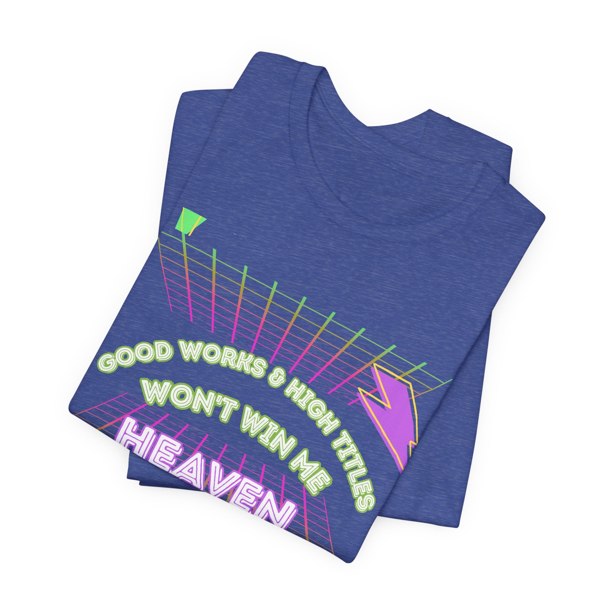 Woman's "Good works" Retro Tee— Ephesians 2:1-12 Retro Christian T-Shirt