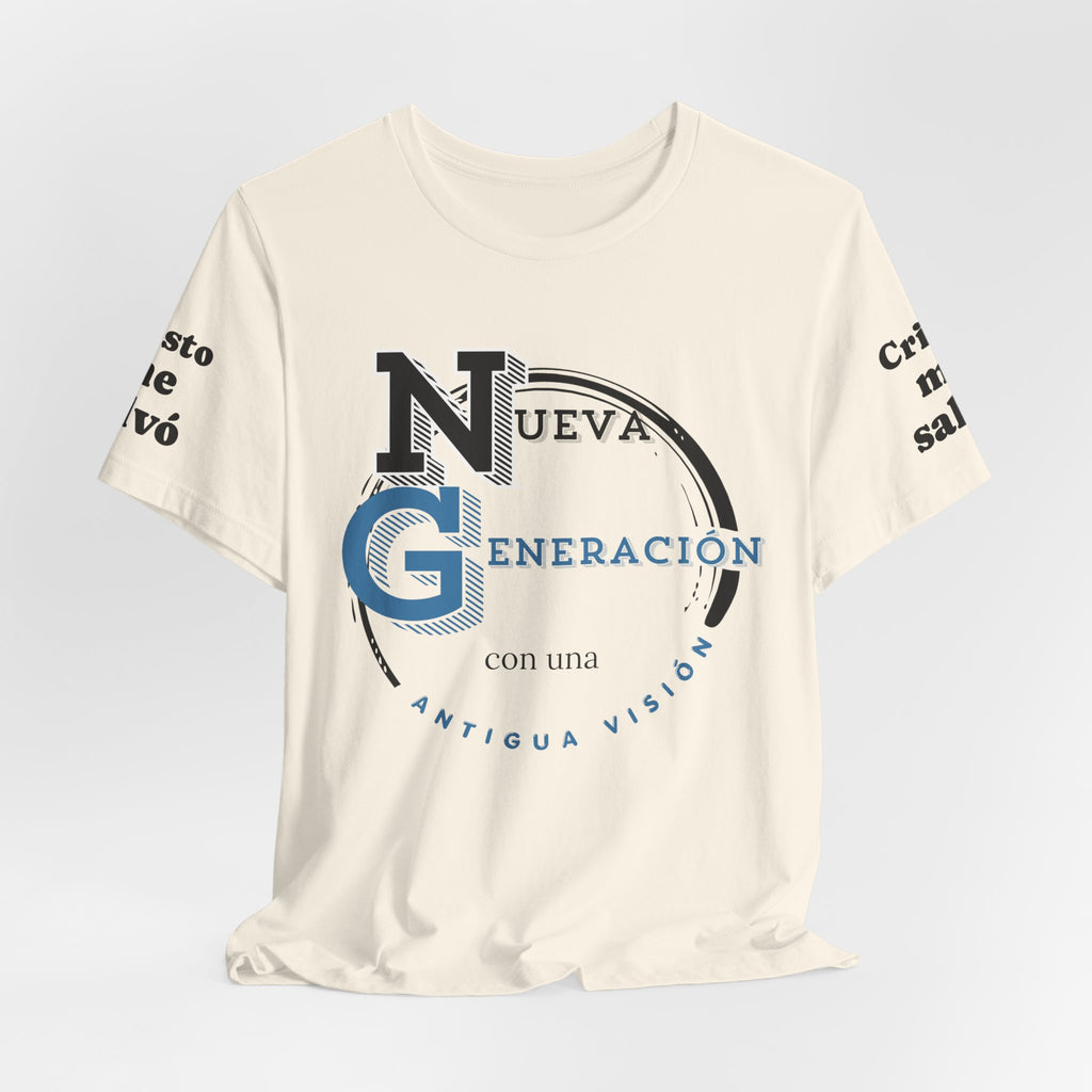 Romanos 1:16 Camisa de Hombres  — "Nueva Generación" Faith T‑Shirt