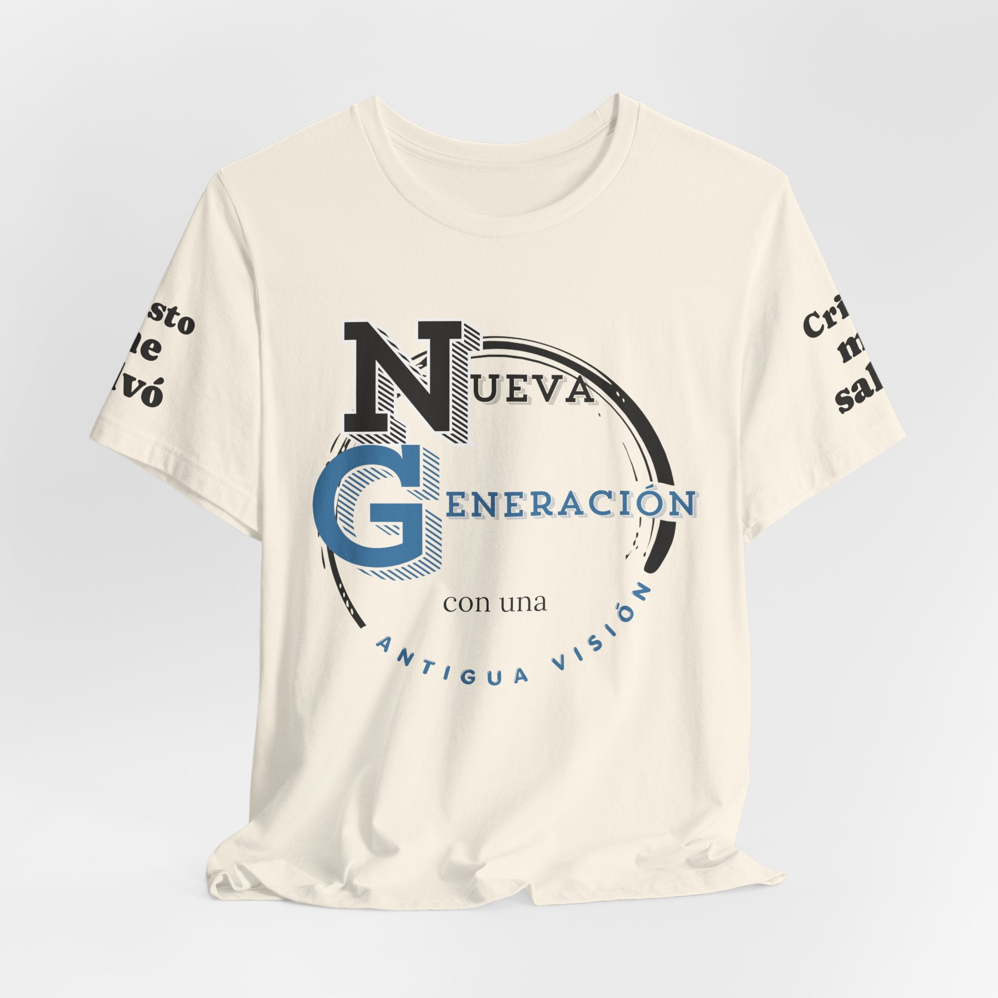 Romanos 1:16 Camisa de Hombres  — "Nueva Generación" Faith T‑Shirt