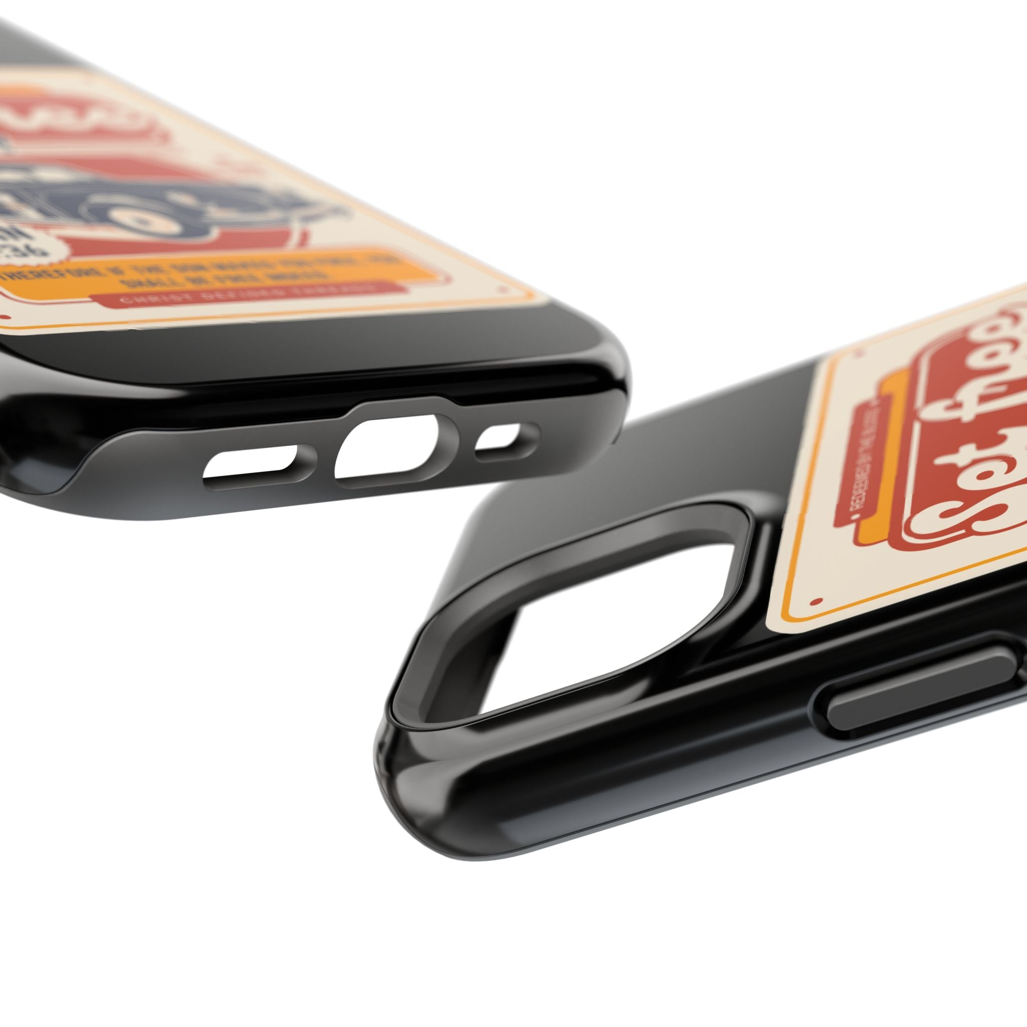 Men's 'Set free indeed' Vintage Graphic Phone Case — Magnetic Impact-Resistant
