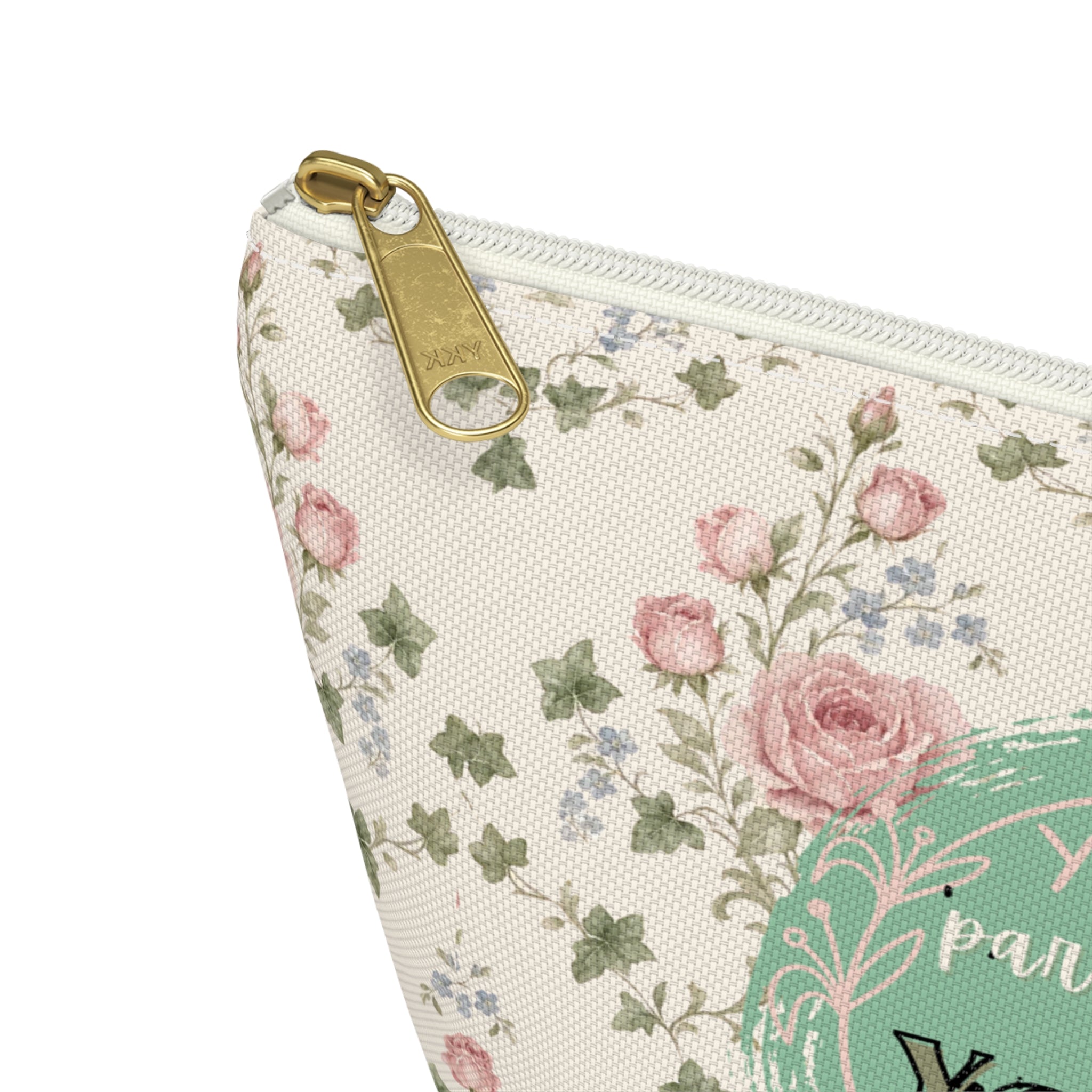 Floral 'Yo vivo para adorar Yeshua' Bolsita