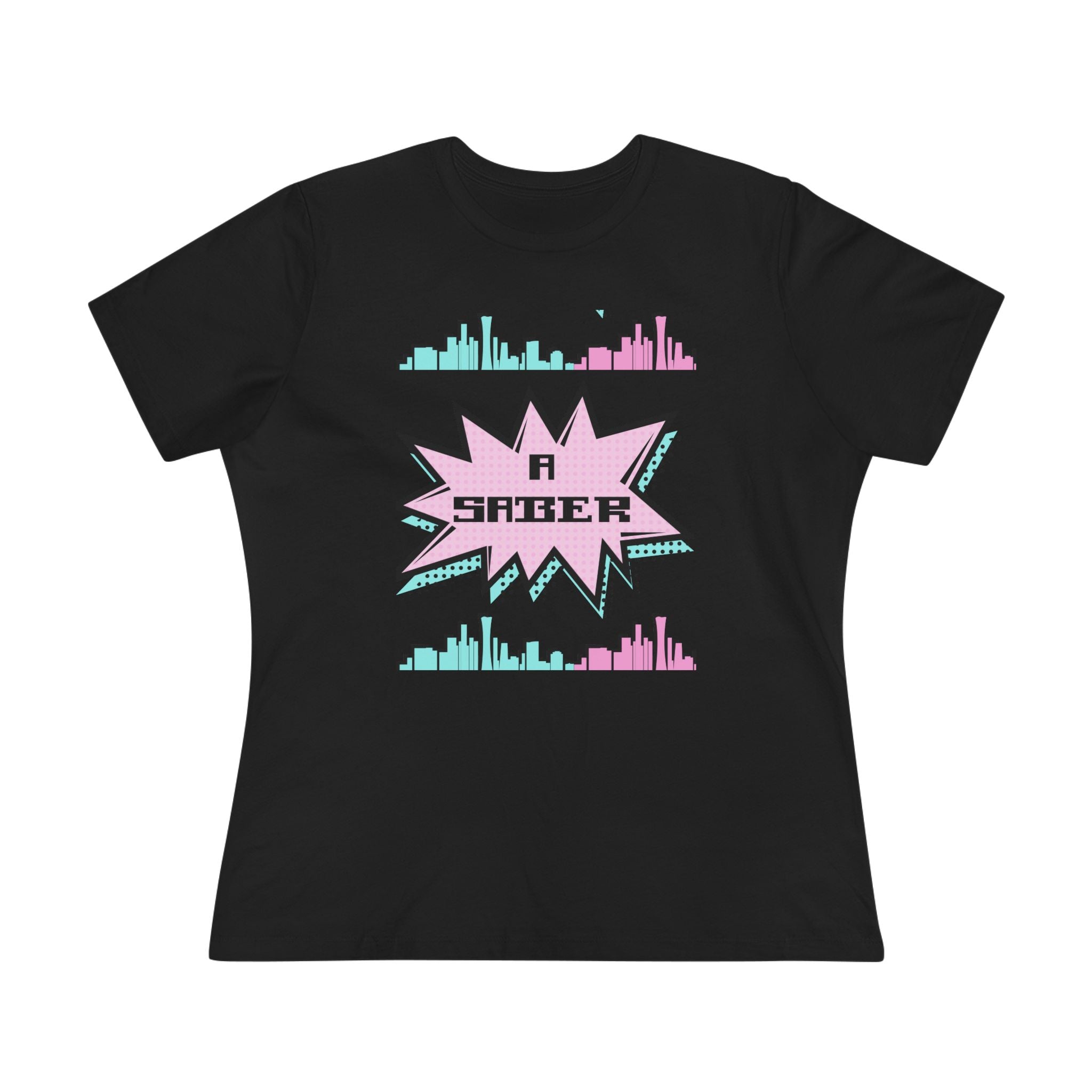 Women's Spanish 'A Saber' Cotton Tee – Retro Español Graphic T-Shirt