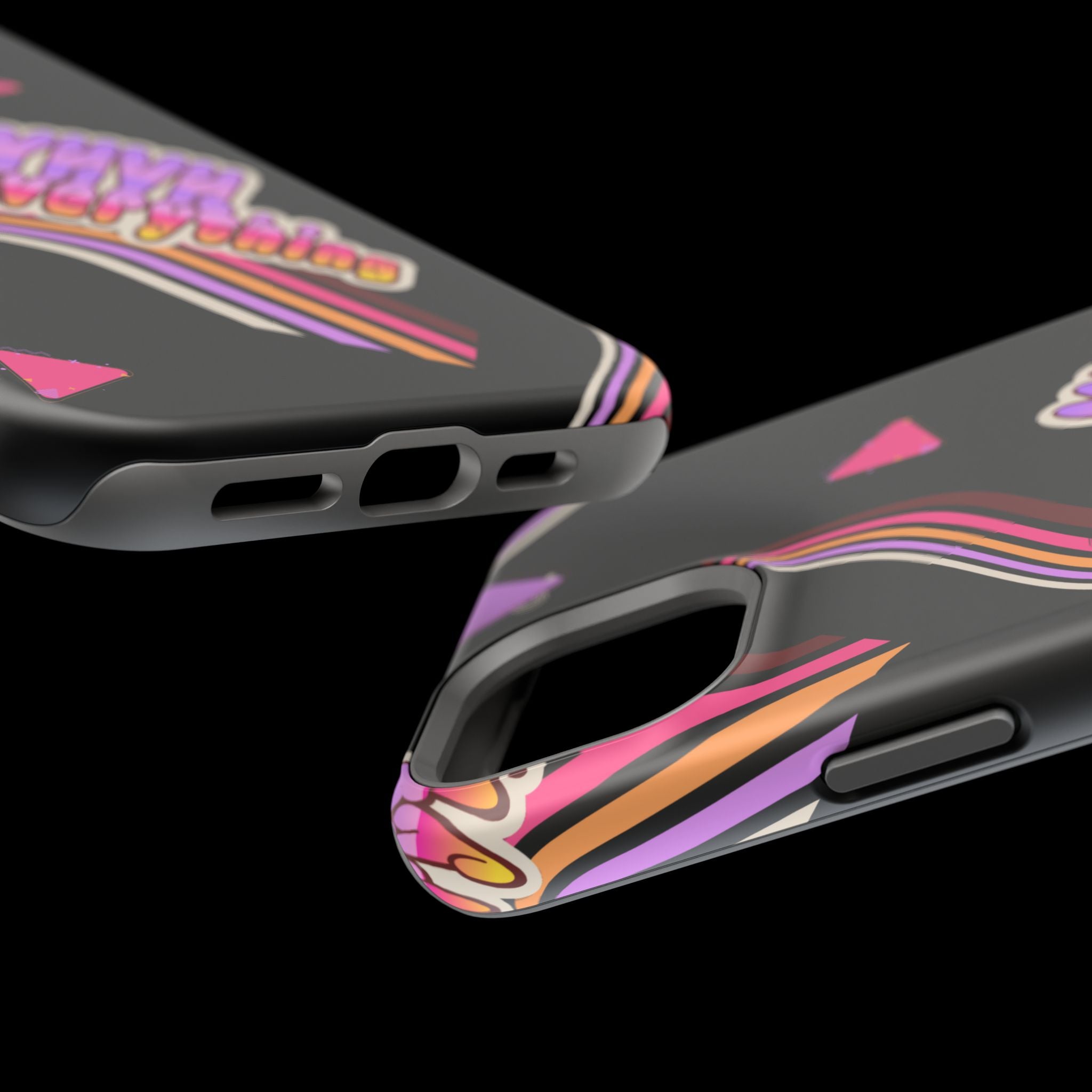 Retro 'YHVH over everything' Magnetic Phone Case — Impact-Resistant Protective Cover